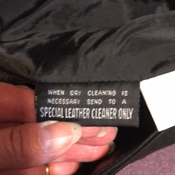 like new black leather buttery soft Wilson’s leather vintage - Picture 12 of 16